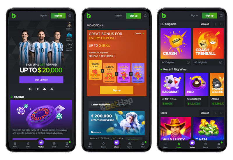 Explore the Exciting Features of BC Game Mobile App