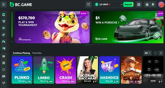 The Future of Online Gaming with BC.App